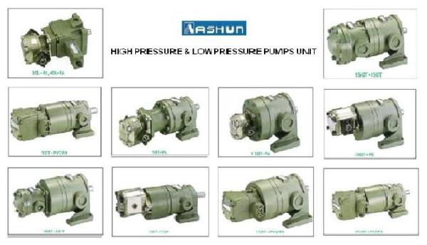 ASHUN - High Pressure & Low Pressure Pumps Unit,ASHUN -30L+PA /40L+PA /50T+PA /50T-PV2R1 /50T+TSP / Pressure Pump Unit,ASHUN,Machinery and Process Equipment/Machinery/Hydraulic Machine