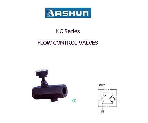 ASHUN - Flow Control valves,ASHUN -KC-02, KC-03, KC-04, KC-06, KC-10 / Flow Control valve,ASHUN,Machinery and Process Equipment/Machinery/Hydraulic Machine