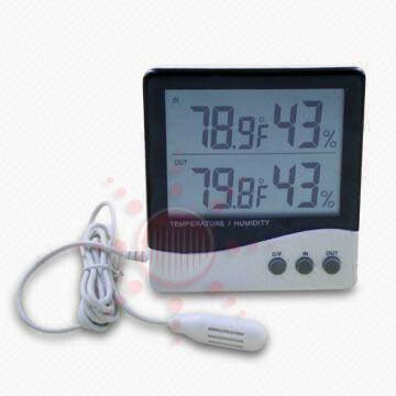 Hygro-Thermometers ,Hygro-Thermometer Alarm Clock,,Instruments and Controls/Test Equipment