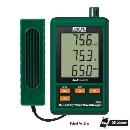 เครื่องวัดและบันทึกข้อมูล (Datalogger) Temperature-Humidity SD800,Datalogger เครื่องวัดบันทึกอุณหภูมิ,,Instruments and Controls/Test Equipment