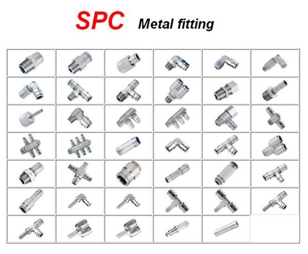 SPC - Metal fitting  ,SPC - METAL FITTING / Pneumatic Fitting,SPC,Construction and Decoration/Pipe and Fittings/Pipe & Fitting Accessories