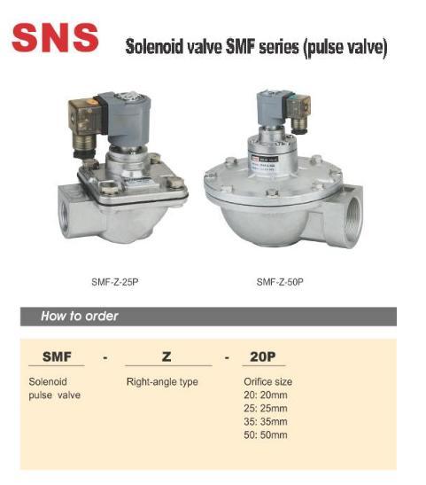 SNS - Dust Collector Valves SMF Series,SNS- DUST COLLECTOR VALVES SMF-20 /SFM-25 /SMF-40,SNS,Pumps, Valves and Accessories/Valves/Control Valves