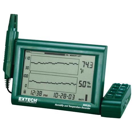 เครื่องวัดบันทึกอุณหภูมิความชื้น [Hygro-Thermometer Datalogger] RH520A-220,Thermometer,เครื่องวัดบันทึกอุณหภูมิ,ความชื้น  ,,Instruments and Controls/Test Equipment