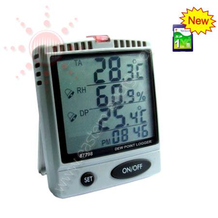 เครื่องวัดบันทึกอุณหภูมิความชื้น SD CARD [Hygro-Thermometer Datalogger] 87798,Thermometer,เครื่องวัดบันทึกอุณหภูมิ,ความชื้น  ,,Instruments and Controls/Test Equipment