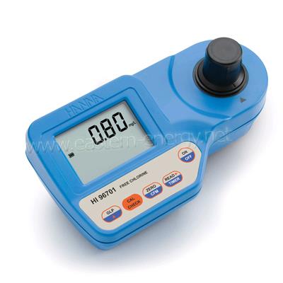 เครื่องวัดคลอรีน Free Chlorine Portable Photometer รุ่น HI96701,เครื่องวัดคลอรีน Chlorine ,HANNA,Energy and Environment/Environment Instrument/Chlorine Meter