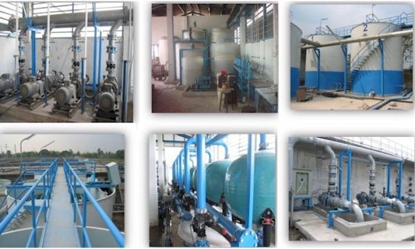 ระบบผลิตน้ำประปาขนาด 400 cu.m/hr.,water treatment , sand filter , ระบบผลิตน้ำประปา,Revol,Energy and Environment/Water Treatment