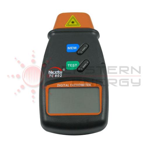 เครื่องวัดความเร็วรอบ แบบใช้แสง [Tachometer] TC-802,เครื่องวัดความเร็วรอบ, แบบสัมผัส, แบบใช้แสง ,,Instruments and Controls/RPM Meter / Tachometer