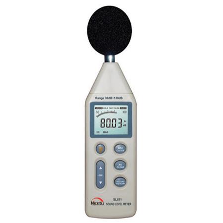 เครื่องวัดระดับเสียง เครื่องวัดความดังเสียง Sound Level Meter SL811,เครื่องวัดเสียง เครื่องวัดความดังเสียง Sound Level,Nicety,Energy and Environment/Environment Instrument/Sound Meter