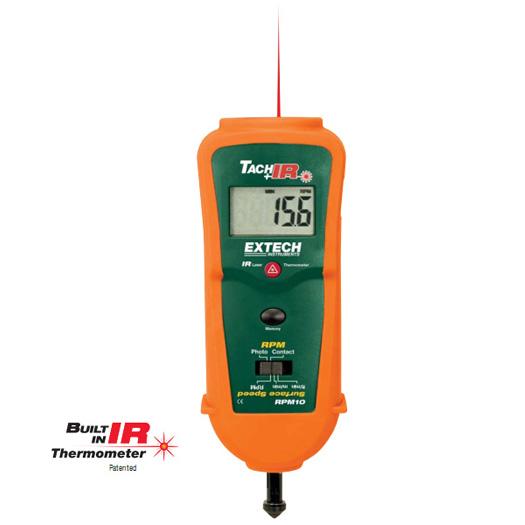 เครื่องมือวัดความเร็วรอบ [Tachometer]  RPM10,เครื่องวัดความเร็วรอบ (rpm),,Instruments and Controls/RPM Meter / Tachometer