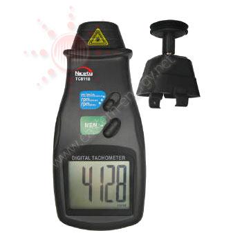 เครื่องมือวัดความเร็วรอบ [Tachometer] TC-811B,เครื่องวัดความเร็วรอบ (rpm),,Instruments and Controls/RPM Meter / Tachometer