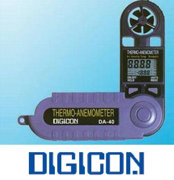 เครื่องวัดความเร็วลม Anemometers Air velocity Meters DA40,เครื่องวัดความเร็วลม และอุณหภูมิ ,,Instruments and Controls/Air Velocity / Anemometer