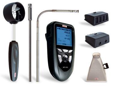 Protable Thermo-anemometer,เครื่องวัดความเร็วลม,KIMO,Instruments and Controls/Air Velocity / Anemometer