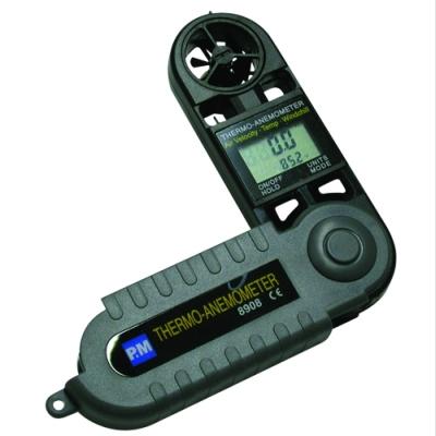 Anemometer Air Velocity Meter เครื่องวัดความเร็วลม อุณหภูมิ 8908,เครื่องวัดความเร็วลม และอุณหภูมิ ,,Instruments and Controls/Air Velocity / Anemometer