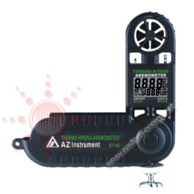 Anemometer Air Velocity Meter เครื่องวัดความเร็วลม อุณหภูมิ 8918,เครื่องวัดความเร็วลม และอุณหภูมิ ,,Instruments and Controls/Air Velocity / Anemometer