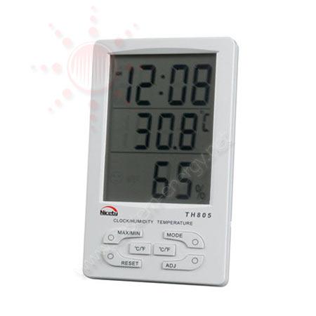 Thermometer & Humidity meter เครื่องวัดอุณหภูมิ ความชื้น TH-805,เครื่องวัดอุณหภูมิแบบดิจิตอล Digital Thermometer,,Instruments and Controls/Test Equipment