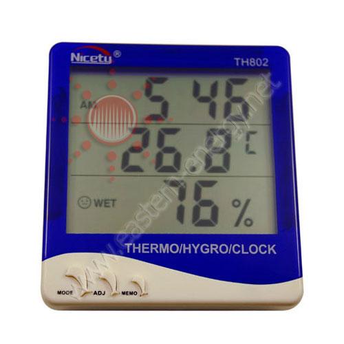 Thermo-Hygrometer เครื่องวัดอุณหภูมิและความชื้น TH-802,เครื่องวัดอุณหภูมิแบบดิจิตอล Digital Thermometer,,Instruments and Controls/Test Equipment