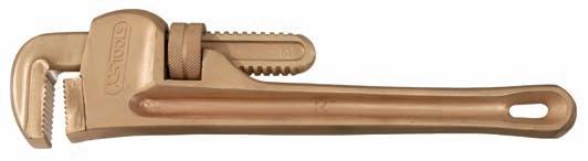 BRONZEplus one handed pipe wrench,Non-sparking,KSTOOLS,Tool and Tooling/Hand Tools/Wrenches & Spanners