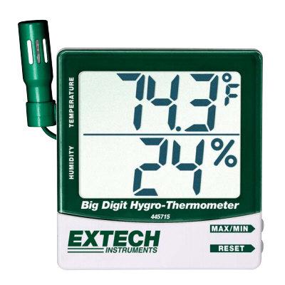 Thermometer เครื่องวัดอุณหภูมิและความชื้น 445715,เครื่องวัดอุณหภูมิแบบดิจิตอล Digital Thermometer,,Instruments and Controls/Test Equipment