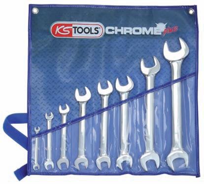 CHROMEplus double open ended spanner set,ประแจปากตายชุด,KSTOOLS,Tool and Tooling/Tool Sets
