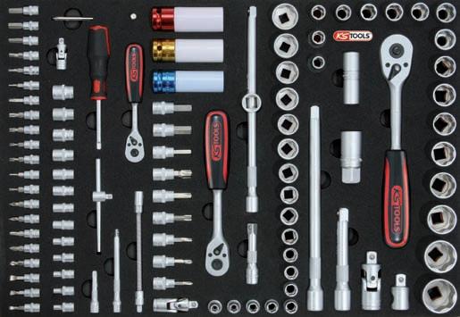 SUPERLOCK socket set,ถาดชุดบล็อครวมสำหรับตู้เครื่องมือ,KSTOOLS,Tool and Tooling/Tool Sets