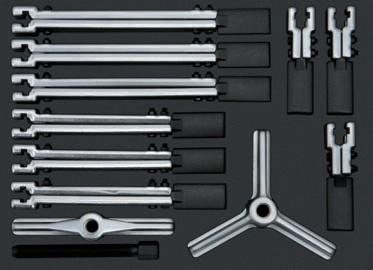 Universal puller set,ถาดชุดถอดลูกปืนสำหรับตู้เครื่องมือ,KSTOOLS,Machinery and Process Equipment/Bearings/General Bearings