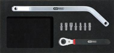 Special door hinge and alignment wrench set,ถาดชุดถอดประตูรถยนต์สำหรับตู้เครื่องมือ,KSTOOLS,Machinery and Process Equipment/Filters/Screens