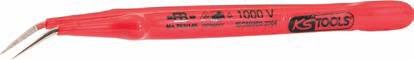 Insulated tweezers, curved,Insulated tweezers, curved,KSTOOLS,Plant and Facility Equipment/HVAC/Equipment & Supplies