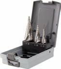 HSS Stepped drill set in plastic case,HSS Stepped drill set in plastic case,KSTOOLS,Tool and Tooling/Tools/Reamer
