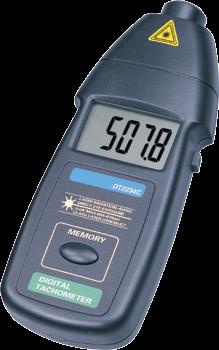 DT02-เครื่องวัดความเร็วรอบ Digital laser Tachometer RPM meter DT-2234C,tachometer motor,,Instruments and Controls/RPM Meter / Tachometer