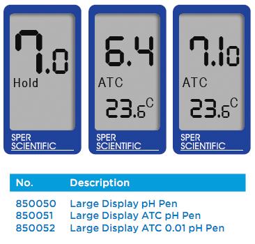 เครื่องวัดค่ากรดด่าง Large Display pH Pen Meter รุ่น 850050
