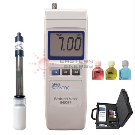เครื่องวัดค่ากรดด่าง Handheld pH Meter Kit รุ่น 840088,เครื่องวัดกรดด่าง pH Meter ,Sper Scientific,Energy and Environment/Environment Instrument/PH Meter