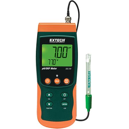 เครื่องวัดกรดด่าง บันทึกข้อมูล pH/ORP/Temperature Datalogger ผ่าน SD card รุ่น SDL100,เครื่องวัดกรดด่าง pH Meter ,EXTECH,Energy and Environment/Environment Instrument/PH Meter