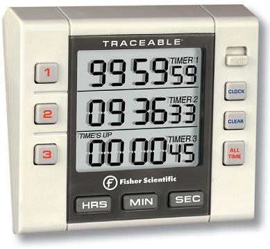 Three-Channel Alarm Timer,Timer, นาฬิกาจับเวลา, timing,Fisher Scientific,Instruments and Controls/Timer
