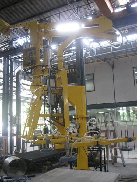 arm balancer ยกแผ่นโลหะ 350 kg.,arm balancer,แขนกลช่วยยกงาน,air balancer,BP AUTOTECH,Machinery and Process Equipment/Machinery/Packaging Machine