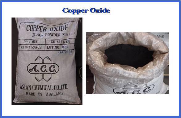 Copper Oxide, คอปเปอร์ออกไซด์,Copper Oxide, คอปเปอร์ออกไซด์, copper, คอปเปอร์,ACC,Chemicals/Additives