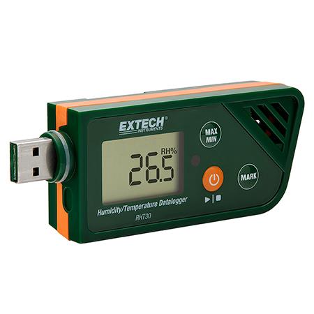 เครื่องบันทึกอุณหภูมิความชื้น USB Humidity/Temperature Datalogger Extech รุ่น RHT30