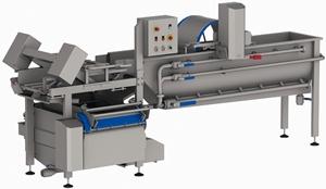 เครื่องล้างผักแบบต่อเนื่องยี่ห้อ Kronen ,เครื่องล้างผัก,เครื่องล้างแบบต่อเนื่อง,เครื่องล้าง,Kronen,Machinery and Process Equipment/Machinery/Food Processing Machinery