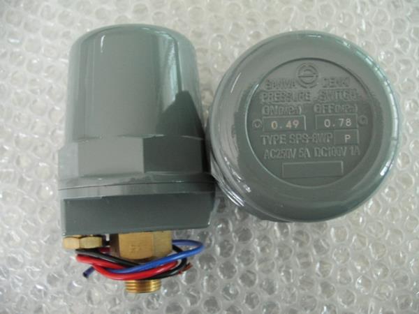 SANWA DENKI Pressure Switch SPS-8WP-PA-23 ON0.49MPA, OFF0.78MPA, R3/8,SANWA DENKI, Pressure Switch, SPS-8WP-PA-23,SANWA DENKI,Instruments and Controls/Switches