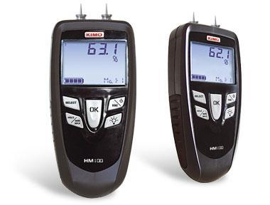 HM 100 Pin moisture meter,เครื่องวัดความชื้นสัมพัทธ์,KIMO,Energy and Environment/Environment Instrument/Moisture Meter