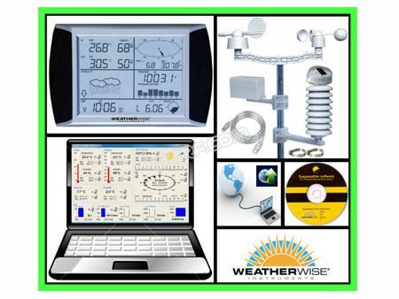 Weather Station เครื่องวัดสภาพอากาศ Professional Touchscreen Weather Station,Weather Station,WEATHERWISE,Energy and Environment/Environment Instrument/Weather Station