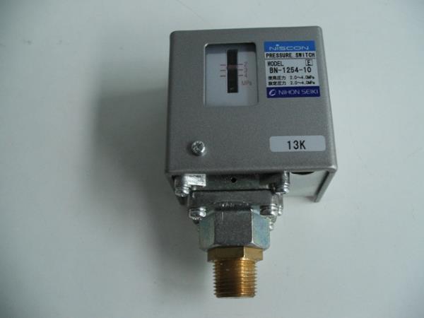 NIHON SEIKI Pressure Switch BN-1254-10A,NIHON SEIKI, Pressure Switch, BN-1254-10A,NIHON SEIKI,Instruments and Controls/Switches