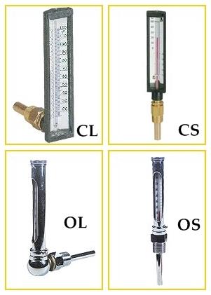 TEKLAND - CYLINDRICAL TYPE ; ANGULAR BOARD TYPE THERMOMETER ,TEKLAND,TEKLAND,Instruments and Controls/Thermometers