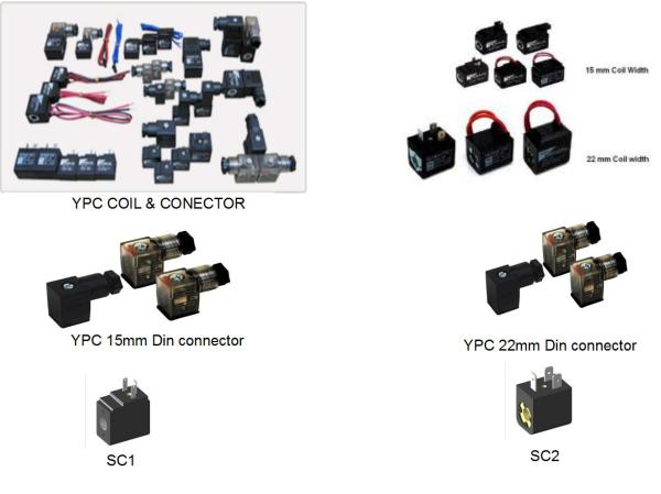 YPC  Coil SC1 15 mm,SC2 22 mm,YPC COIL,YPC,Pumps, Valves and Accessories/Valves/Solenoid Valve