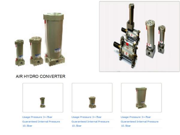 YPC AIR HYDRO CONVERTER,YCT,YPC,Tool and Tooling/Pneumatic and Air Tools/Other Pneumatic & Air Tools