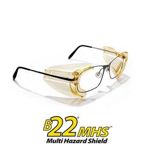B22+ MHS : Multi Hazard Shield,Side Shield for Safety Glasses,Safety Optical Service,Plant and Facility Equipment/Safety Equipment/Eye Protection Equipment