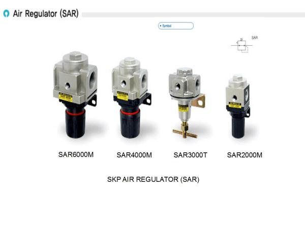 SKP AIR REGULATOR  SAR3000T-03 T-TYPE,SAR3000,SKP,Machinery and Process Equipment/Machinery/Pneumatic Machine