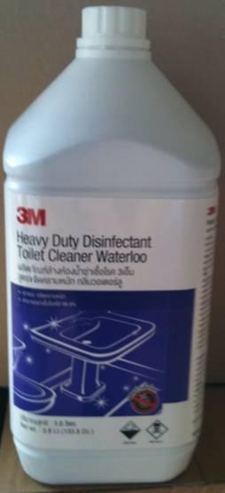 3M Heavy Duty Disinfectant Toilet Cleaner (Waterloo) น้ำยาล้างห้องน้ำ สูตรขจัดคราบหนัก ,3M น้ำยาล้างห้องน้ำสูตรขจัดคราบหนัก, น้ำยาล้างห้องน้ำกลิ่นวอเตอร์ลู,3M,Plant and Facility Equipment/Cleaning Equipment and Supplies/Cleaners