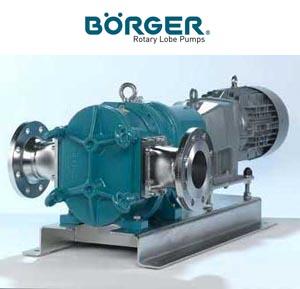 BOERGER ROTARY LOBE PUMP,ROTARY LOBE PUMP,BOERGER / BORGER,Machinery and Process Equipment/Compressors/Rotary