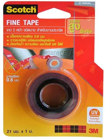 3M Scotch? Fine Tape (เทปสำหรับงานประณีต) ,3M Scotch? Fine Tape, 3M เทปอะครีลิค 0.8mm.,3M Scotch,Sealants and Adhesives/Tapes