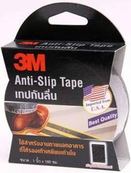 3M Anti-Slip Tapes Black เทปกันลื่นชนิดม้วนสีดำ  สำหรับงานภายนอก ,เทปกันลื่นสำหรับงานภายนอก, เทปกันลื่น, Anti Slip tape ,3M,Sealants and Adhesives/Tapes